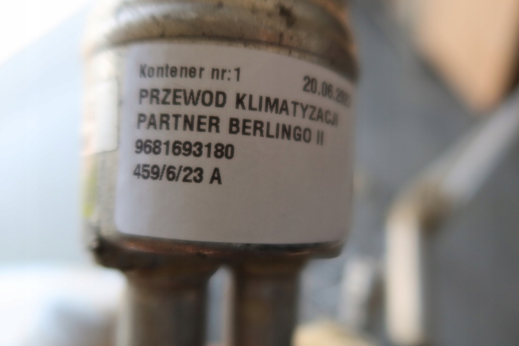 фото №7, Шланг кондиционера berlingo ii 9681693180