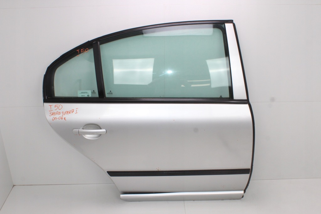 фото №1, Дверь правый задняя skoda superb i 01-06r lf7t