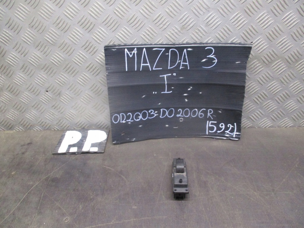 фото №1, Кнопка скло правий перед bp4466570 mazda 3 i 03-06r