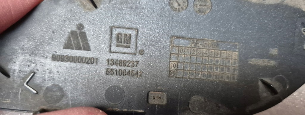 Opel insignia b заглушка бампер задній 13489237 універсал Київ