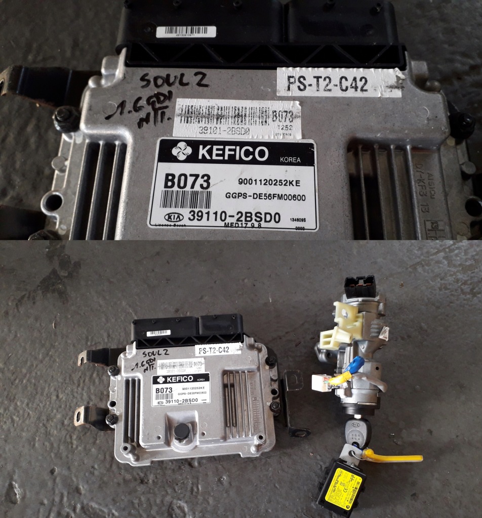 фото №1, Kia soul ii 2014- 1.6gdi бортовой компьютер 39110-2bsd0