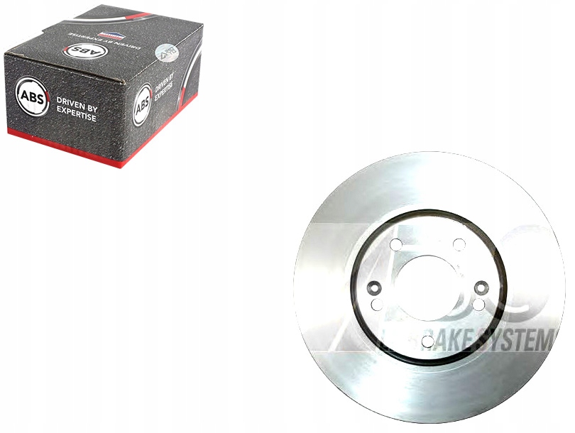 фото №1, Тормозные диски тормозные 2szt hyundai sonata 05- a.b.s.