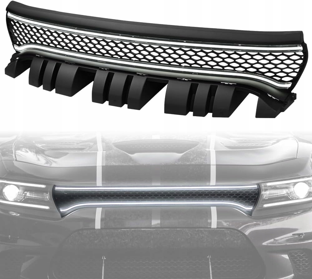 фото №1, Решітка радіатора решітка радіатора решітка led neon динамічний тюнінг dodge charger lift 2014-23