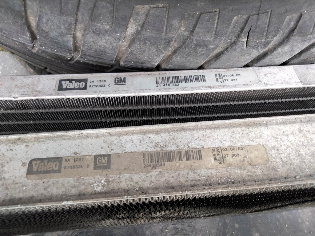 фото №5, Pas передний радиатор opel signum 2.2