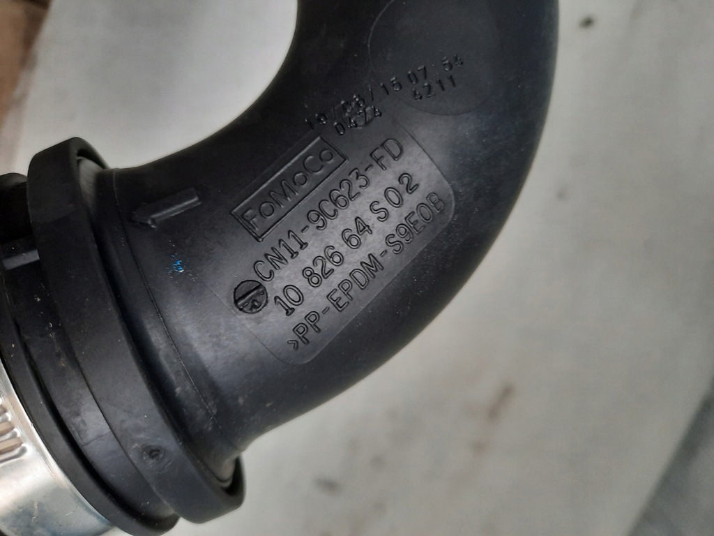 фото №4, Шланг труба воздуха ecosport ii fiesta mk7 1.0b