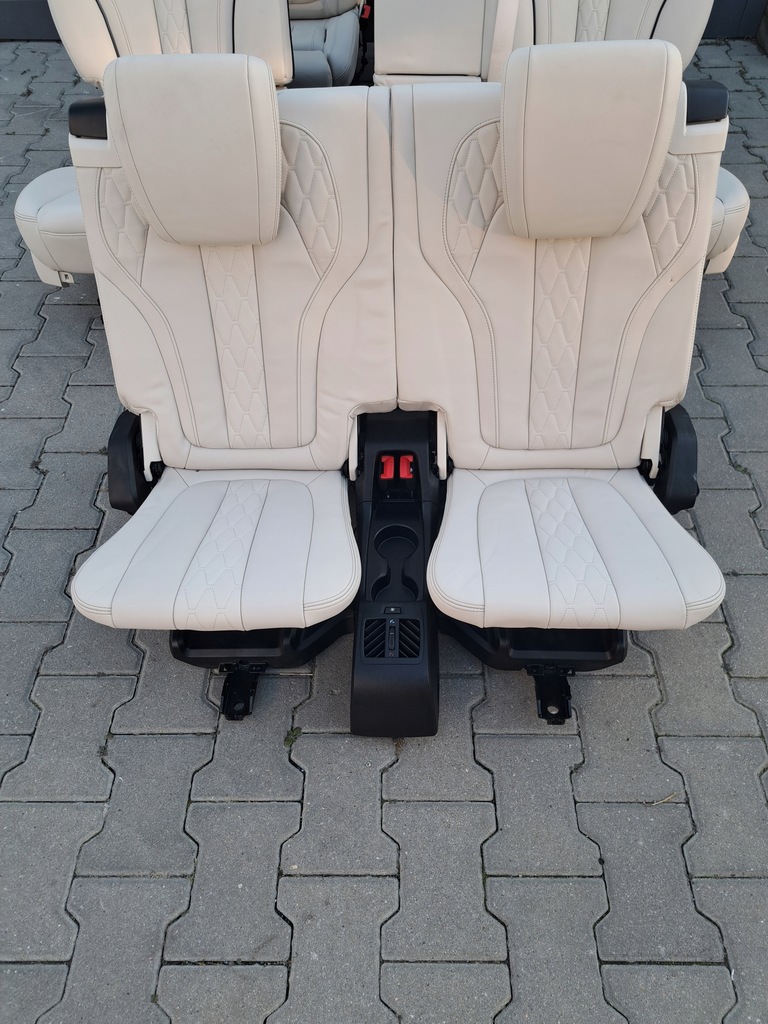 фото №14, Сидіння заднє сидіння шкіра bmw g07 x7 комплект перед задня