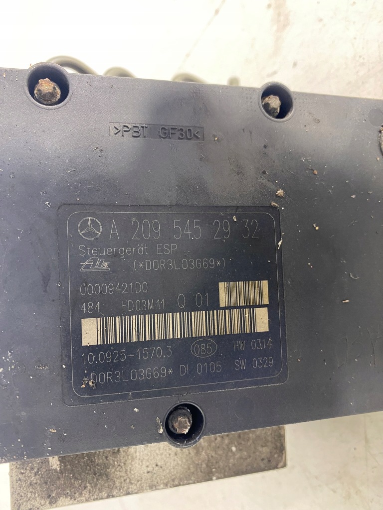 Насос тормозная abs mercedes w203 eu Недорого