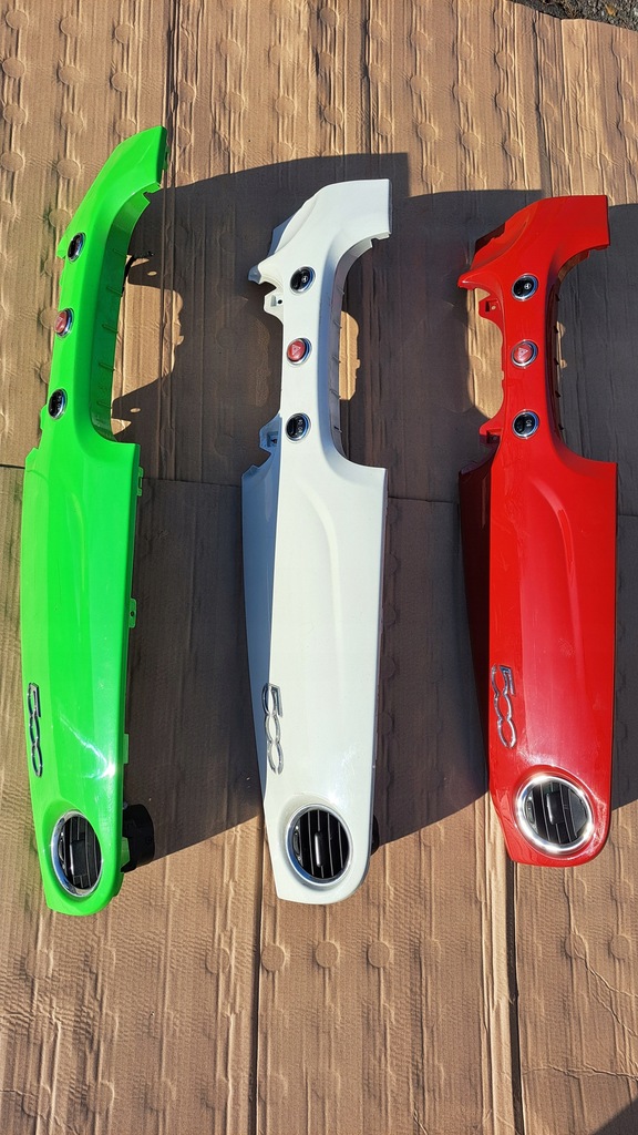 фото №1, Fiat 500 - dekor молдинг консоли