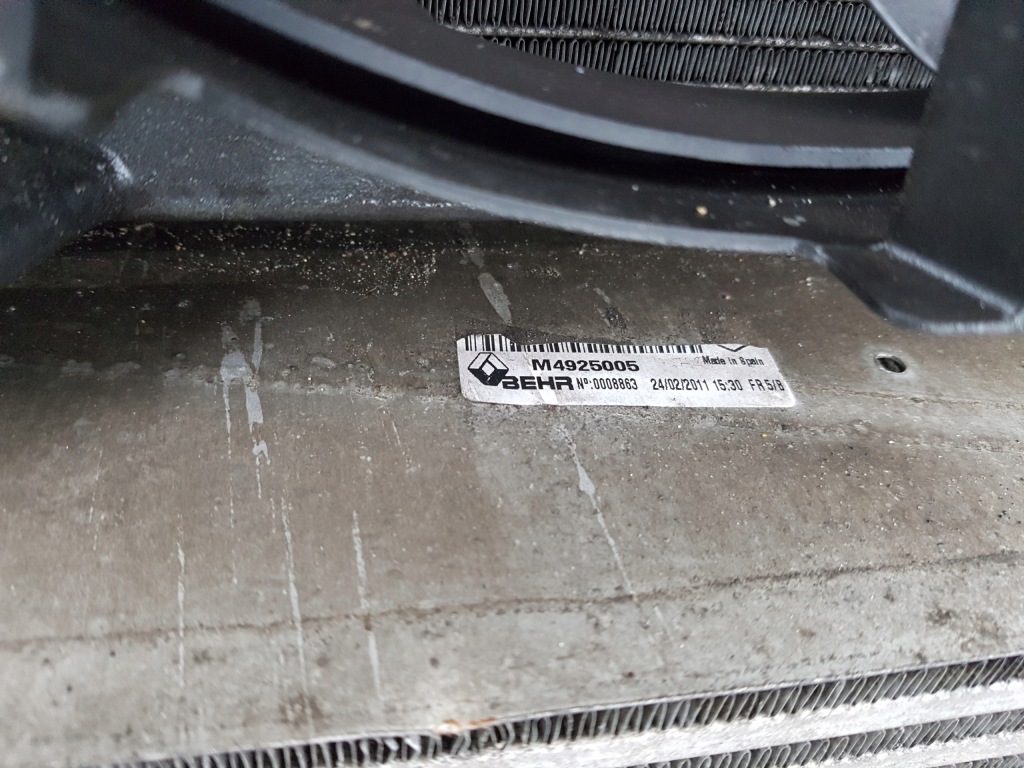 фото №7, Renault laguna iii 3 07r- 2.0 dci радиатор вентиляторы