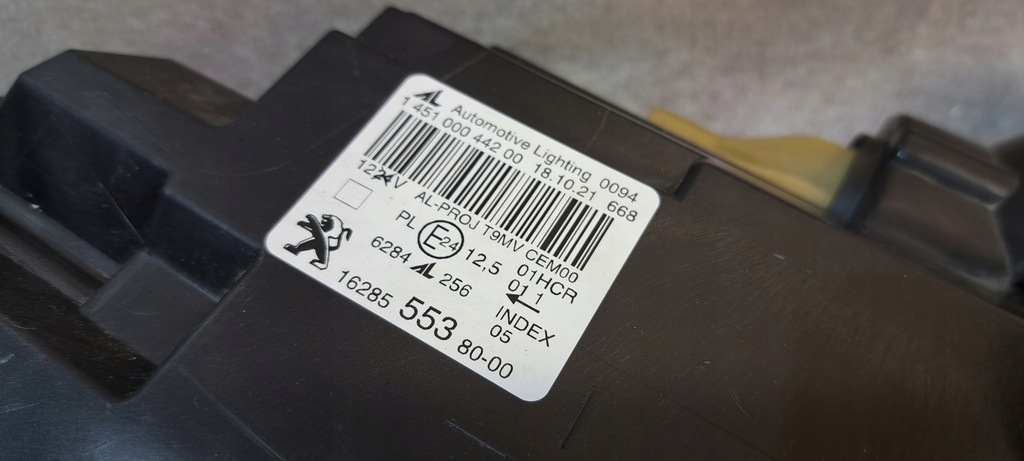 фото №12, Фара правий led peugeot 308 ii lift t9 europa