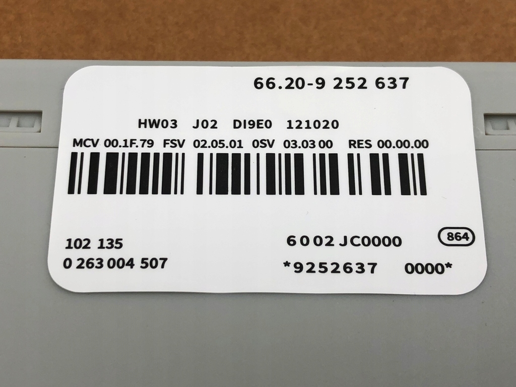 фото №9, Модуль датчиків pdc low version do bmw x1 e84 66209252637 9224464 9216139