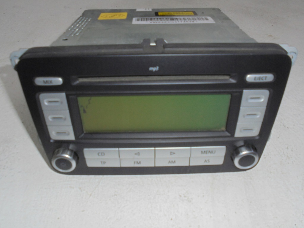 фото №1, Vw golf v plus радио cd mp3 rcd 300