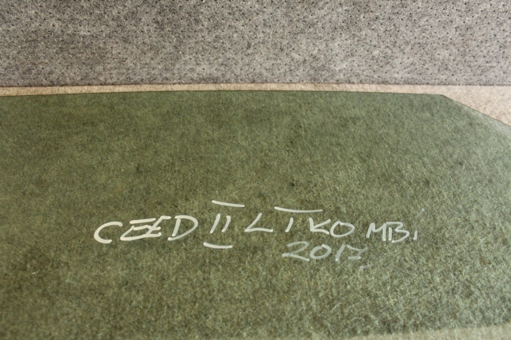 фото №2, Стекло левый задняя kia ceed ii 2012-2017 r