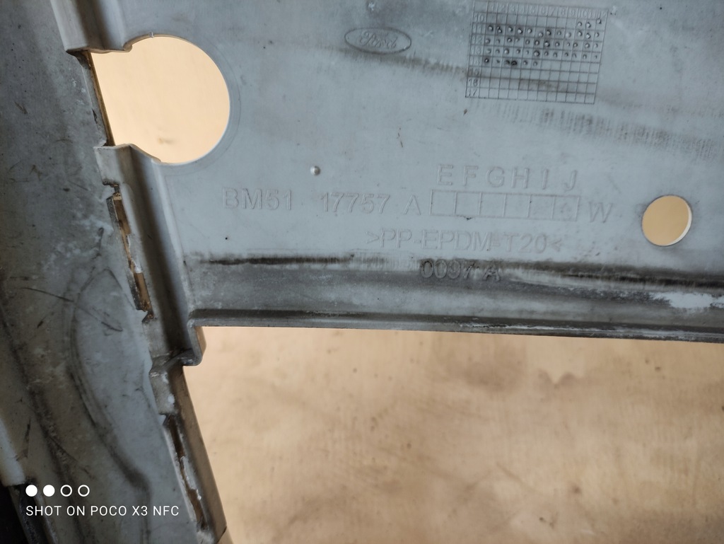 фото №7, Ford focus mk3 2010-14 бампер передній ґрати