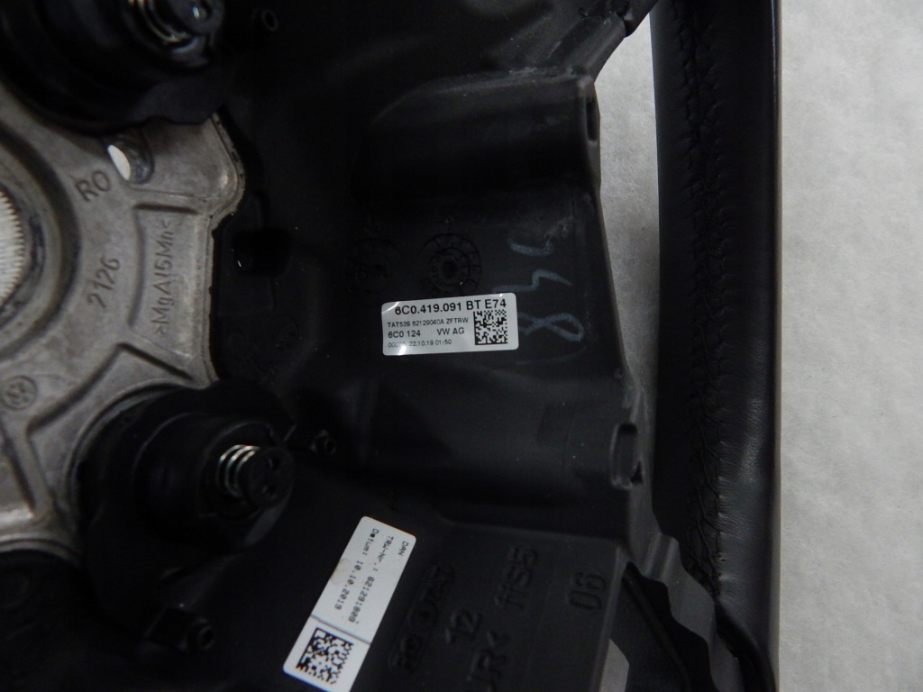 Vw sharan 2 рестайлінг  - кермо  шкіра під  пелюстки перемикання оригінал 6c0419091 Ціна