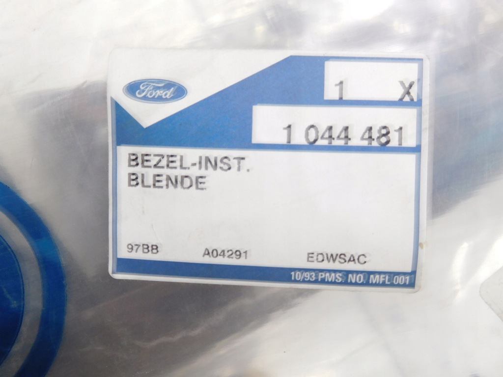 фото №8, Панель приладів приладова, консоль ford оригінальний номер 10444811