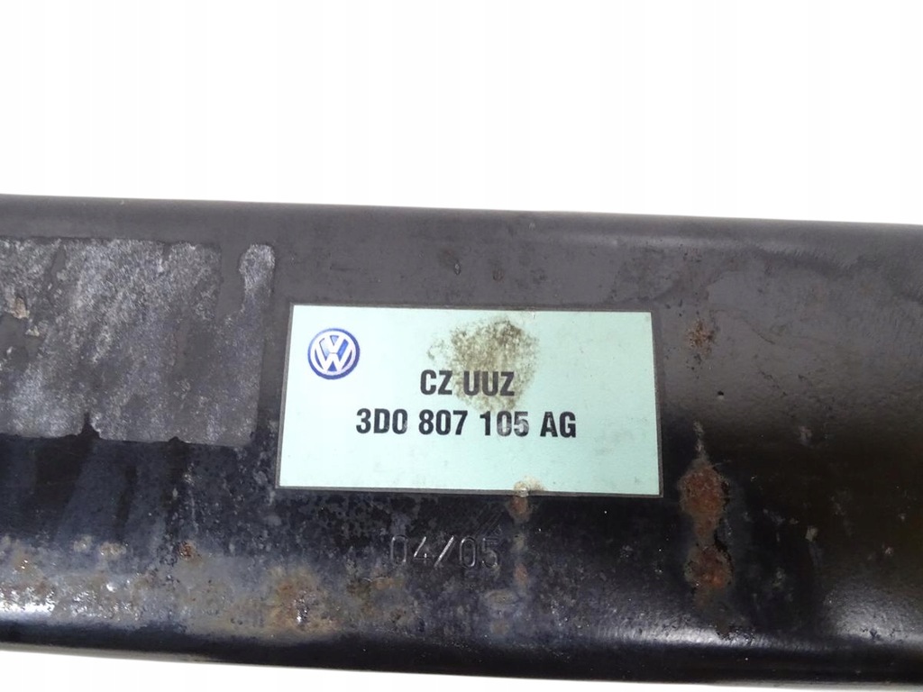 фото №8, Балка усилитель бампера перед передняя vw phaeton 2002-2007 3d0807105ag