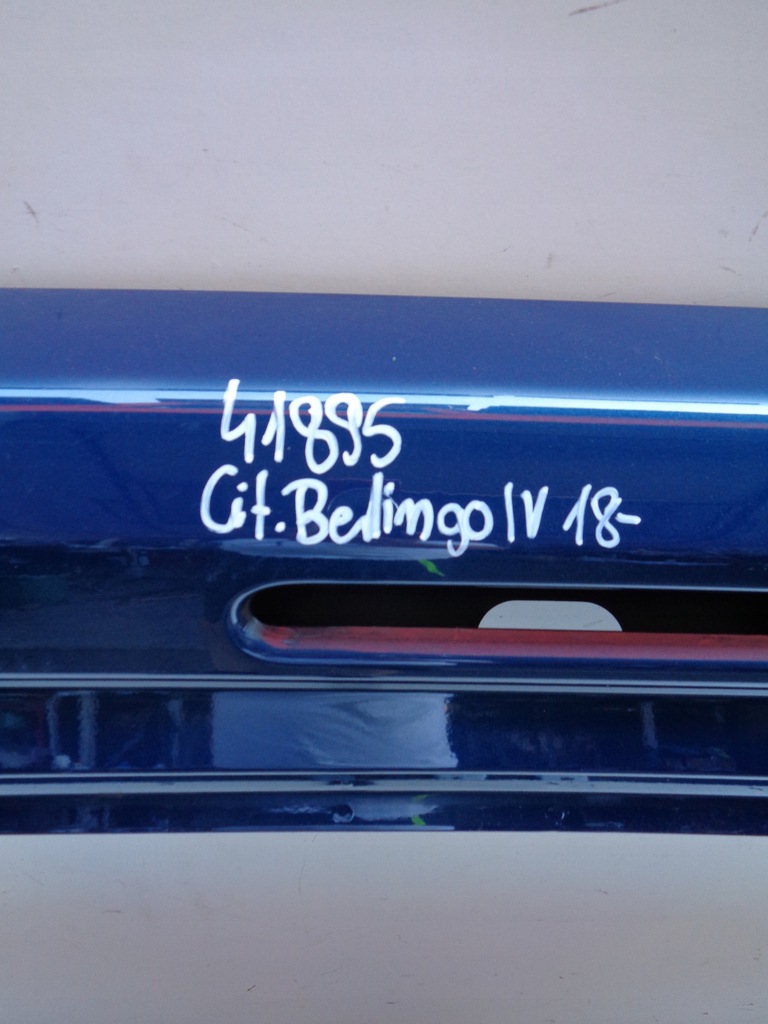 фото №5, Кришка багажника задня citroen berlingo iv 18- rifter partner combo e nr 41895