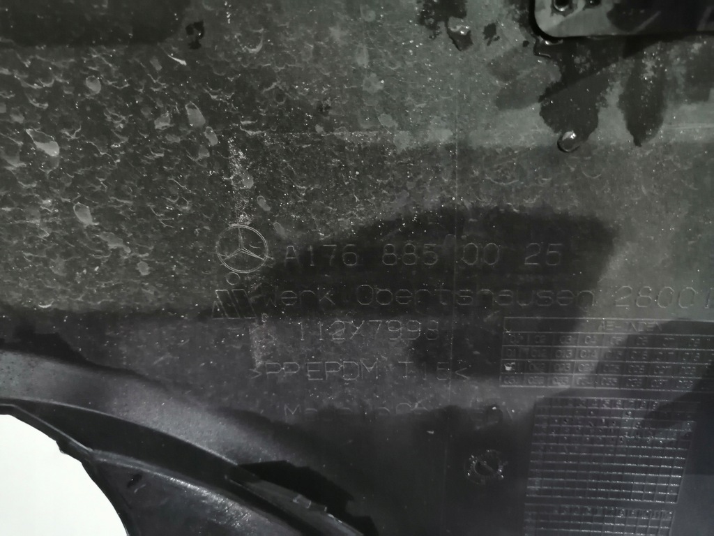 фото №13, Mercedes a klasa w176 бампер передний перед