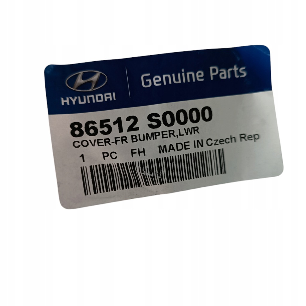 фото №11, Спойлер накладка бампера перед hyundai i30 iii n 86512-s0000