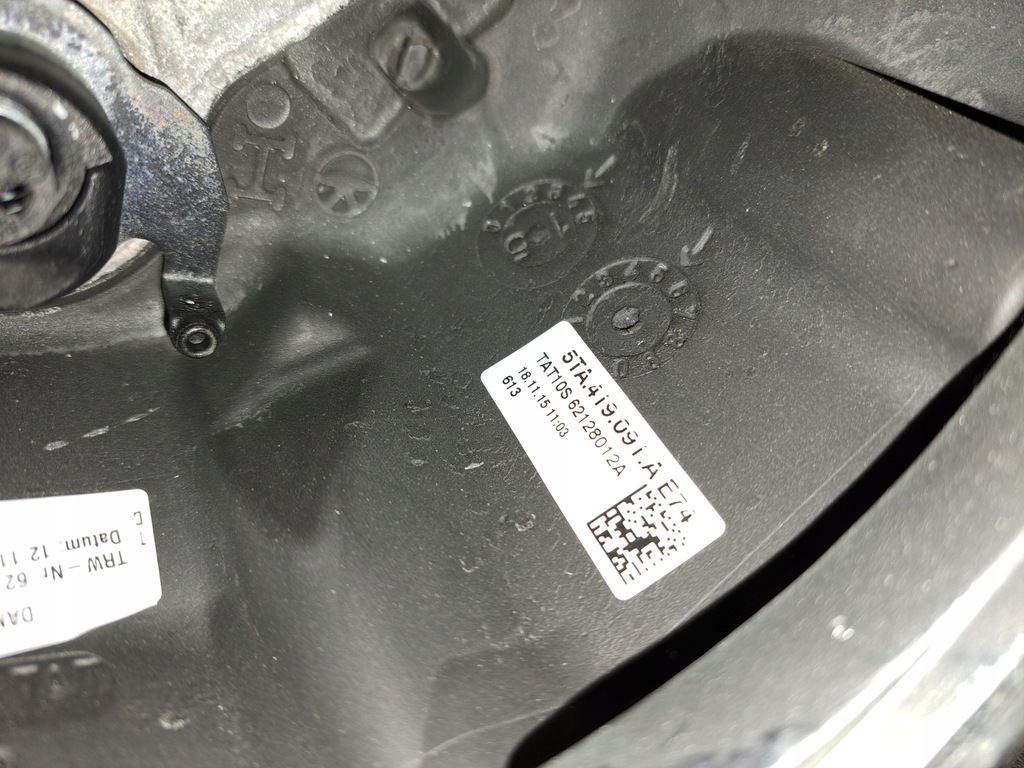 фото №6, Vw touran 3 5ta воздуховод мультифункция