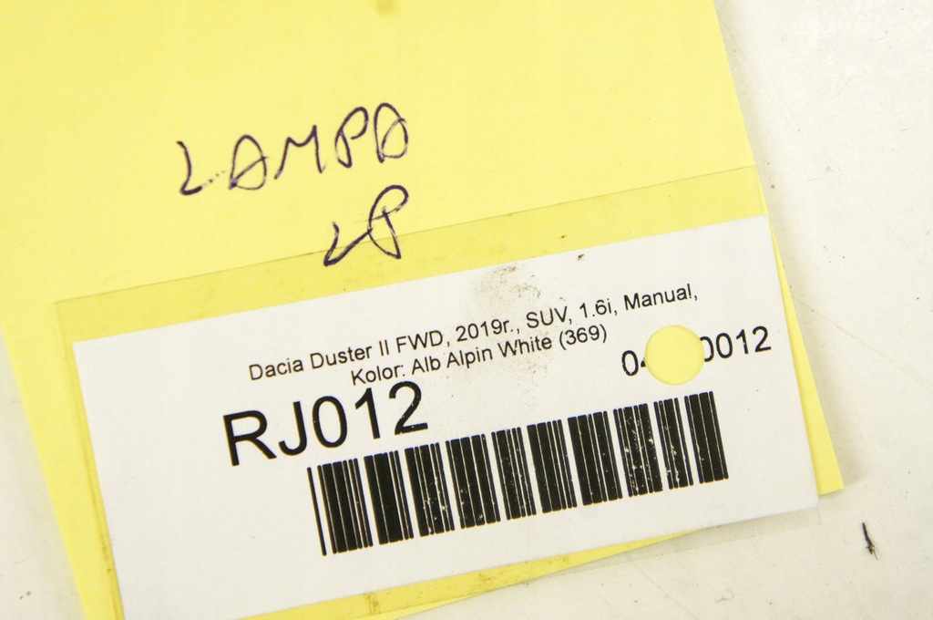 фото №7, Rj012 dacia duster ii fwd лампа фара левый перед 260609367r