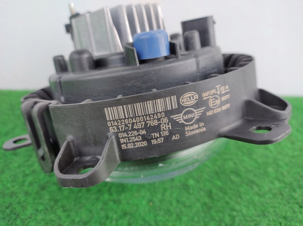 Mini f55 2 ii clubman 19-24 rok правый противотуманная фара led кольцо drl k105/n662 Доставка