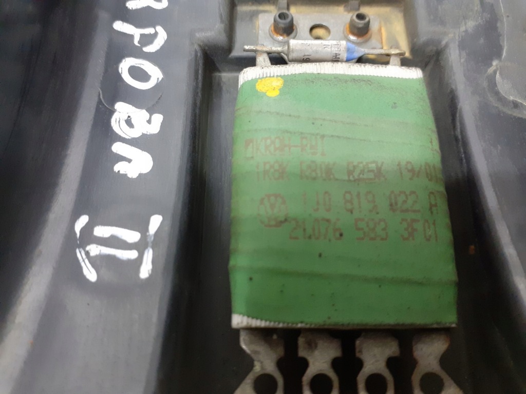 фото №3, Резистор резистор вентилятор seat cordoba ii