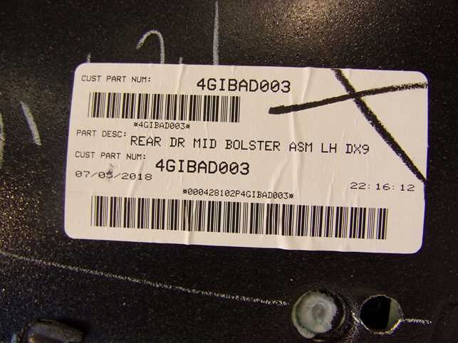 фото №6, Jeep compass ii 17- обшивка дверь левый задняя