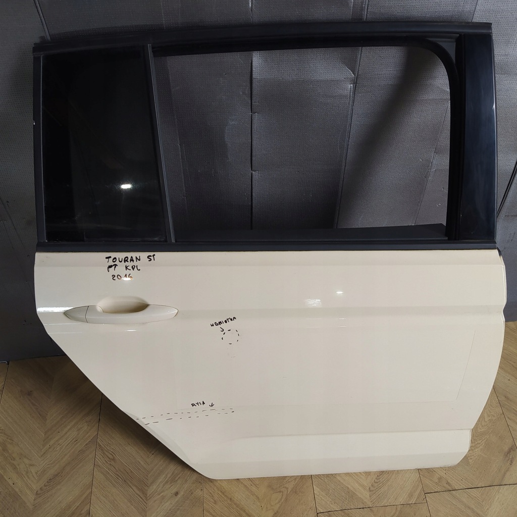 фото №6, Vw touran iii 5t 15- дверь правый задняя задние 2016