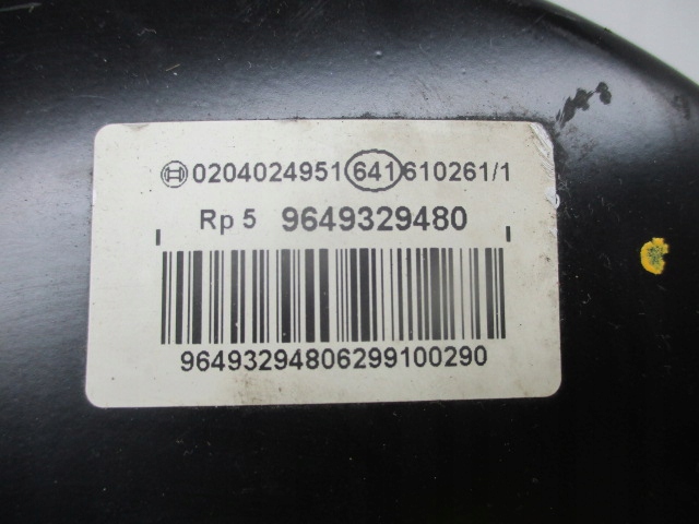 фото №6, Citroen c3 c2 02-08 підсилювач гальм гальма насос bosch 9649329480