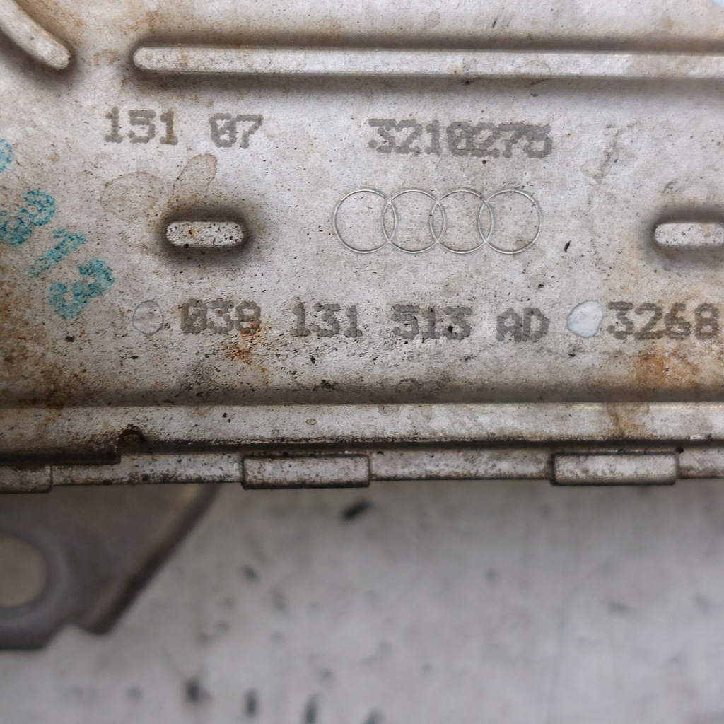 фото №5, Volkswagen skoda 1,9tdi радиатор выхлопных газов клапан egr