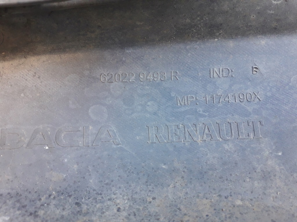 фото №16, Dacia sandero ii 2 logan 2 ii 12- бампер передний перед 620229493r