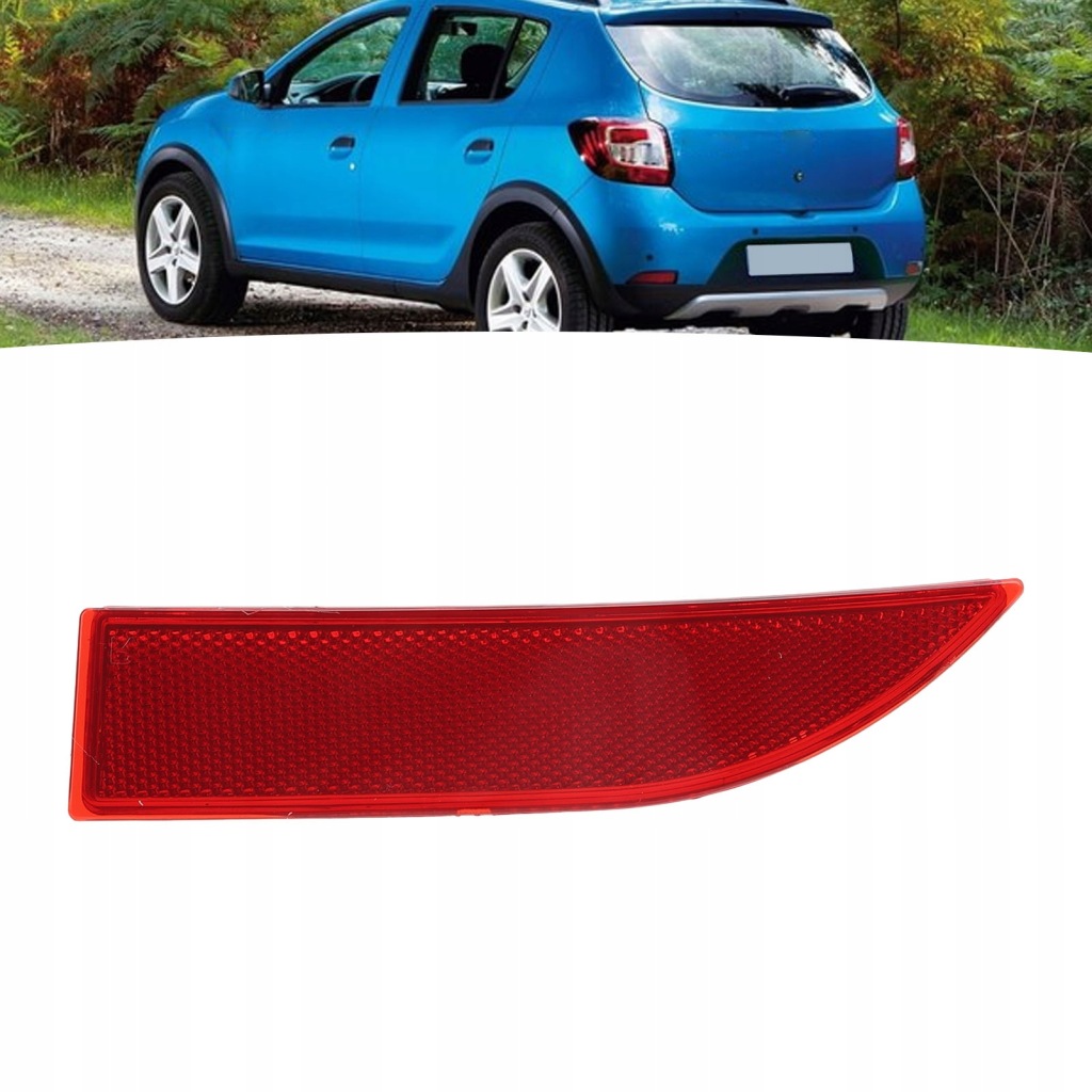 Отражатель w бампере правый  задняя для  dacia sandero Недорого