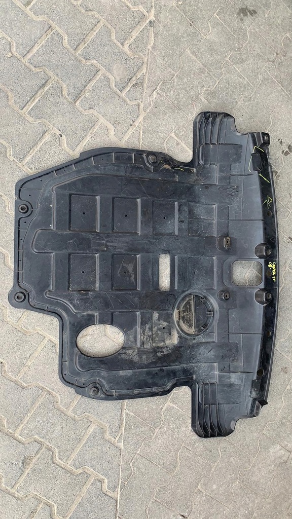 фото №1, Hyundai santa fe 2008- плита защита pod двигатель