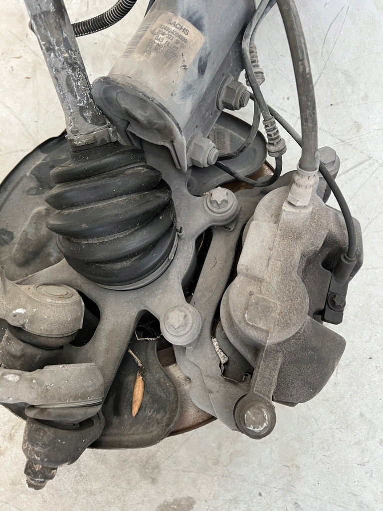 фото №5, Поворотный кулак подвеска правое приводной вал mercedes glk 3.2