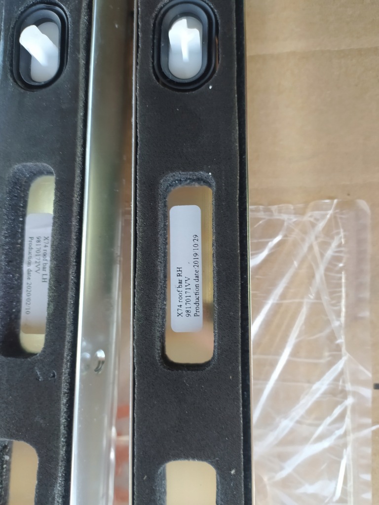 фото №13, Комплект молдинг кровельные peugeot 5008 ii 17-