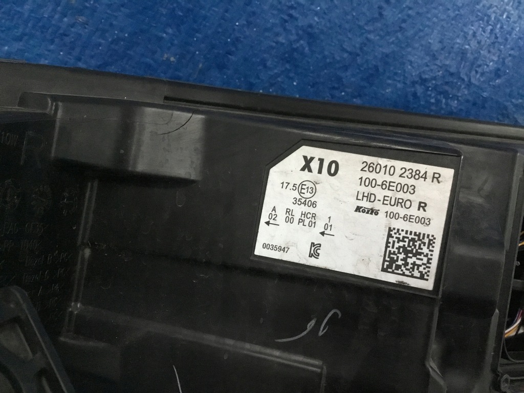 фото №6, Renault zoe lift права лампа full led