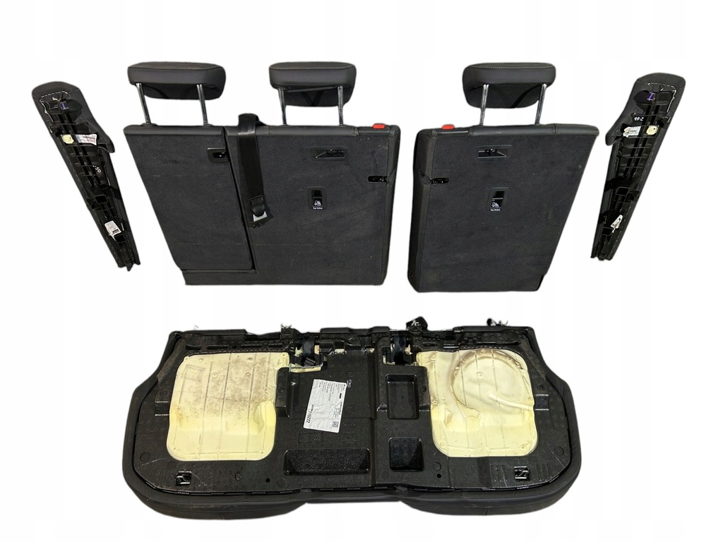 фото №6, Audi q5 sq5 2017 сидіння / заднє сидіння / комплект