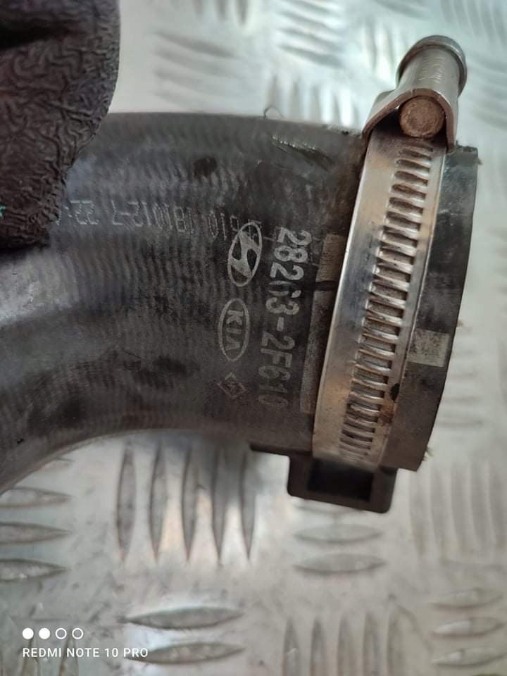 фото №4, Hyundai santa fe sportage труба інтеркулер 2.2