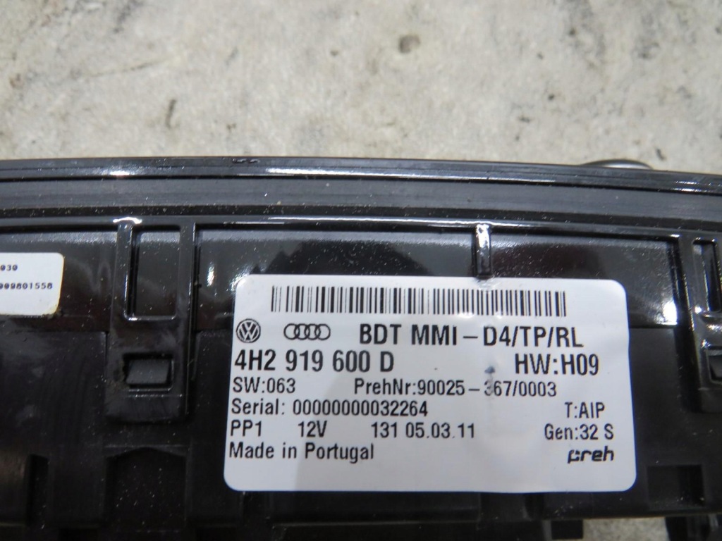 фото №3, Панель mii audi a8 d4 4h2919600d