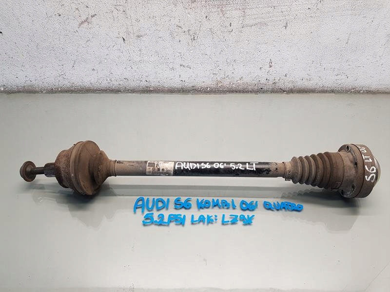фото №1, Приводной вал левый задняя quattro s6 c6 5.2 fsi 4f0501203