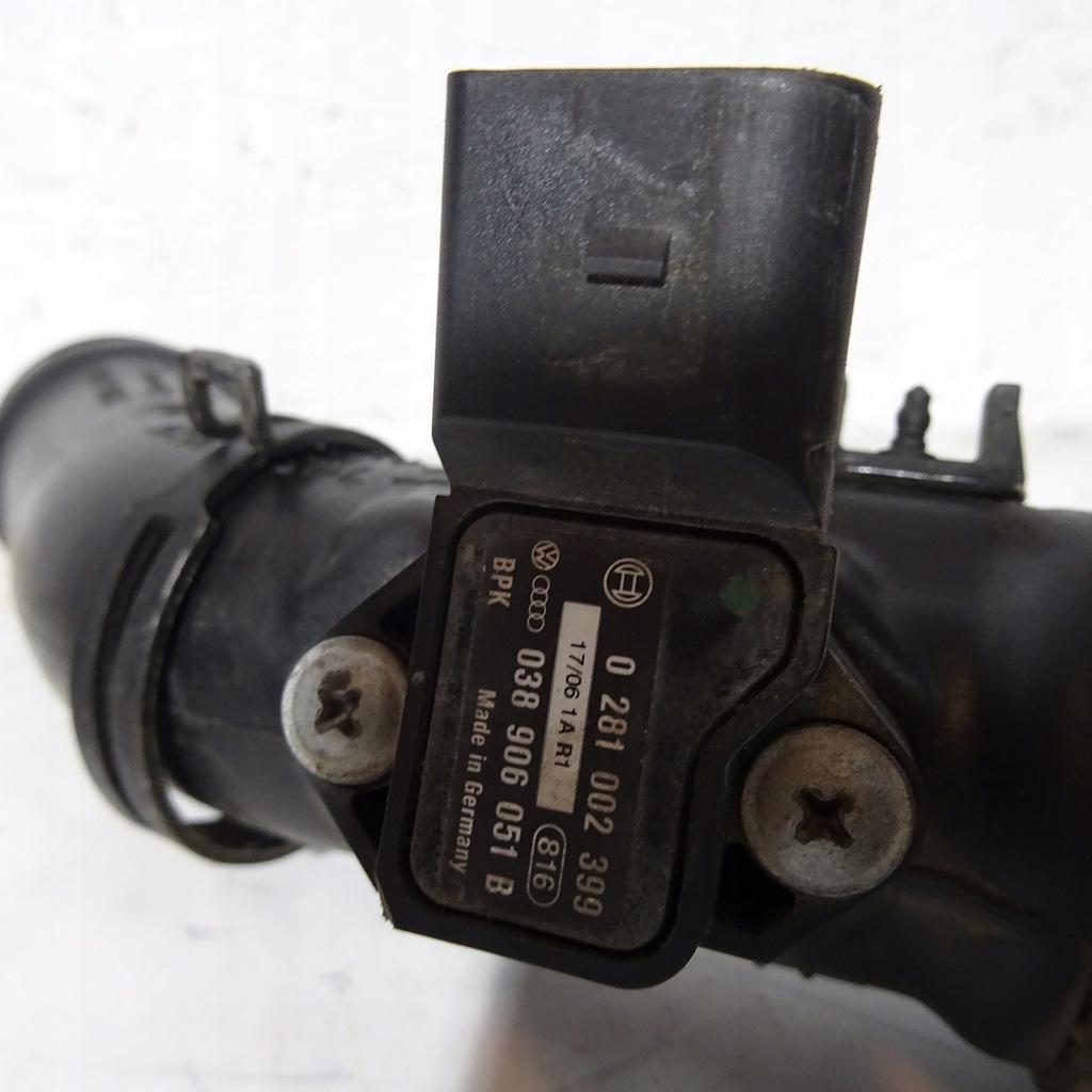 фото №3, Ford galaxy 1.9tdi труба интеркулер 7m3145957g