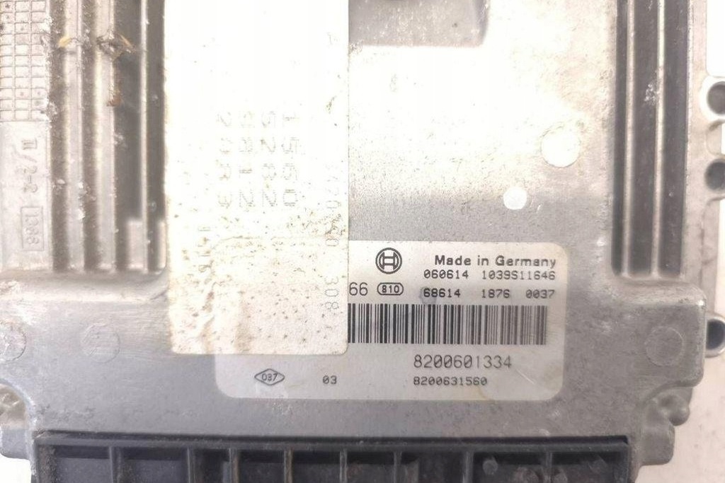 фото №1, Бортовой компьютер двигателя ecu renault grand scénic ii jm0/1_ 8200601334 1.9l