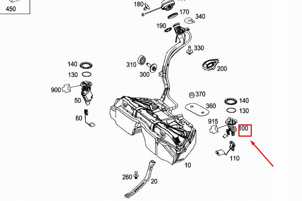 фото №8, Mercedes-benz e w212 лівий датчик рівня пального новий оригінальний a21247004