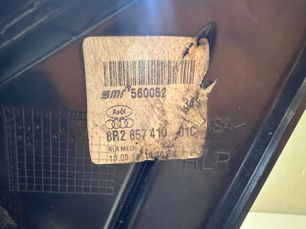 фото №16, Audi q5 8r зеркало правое 6 pin lz5b