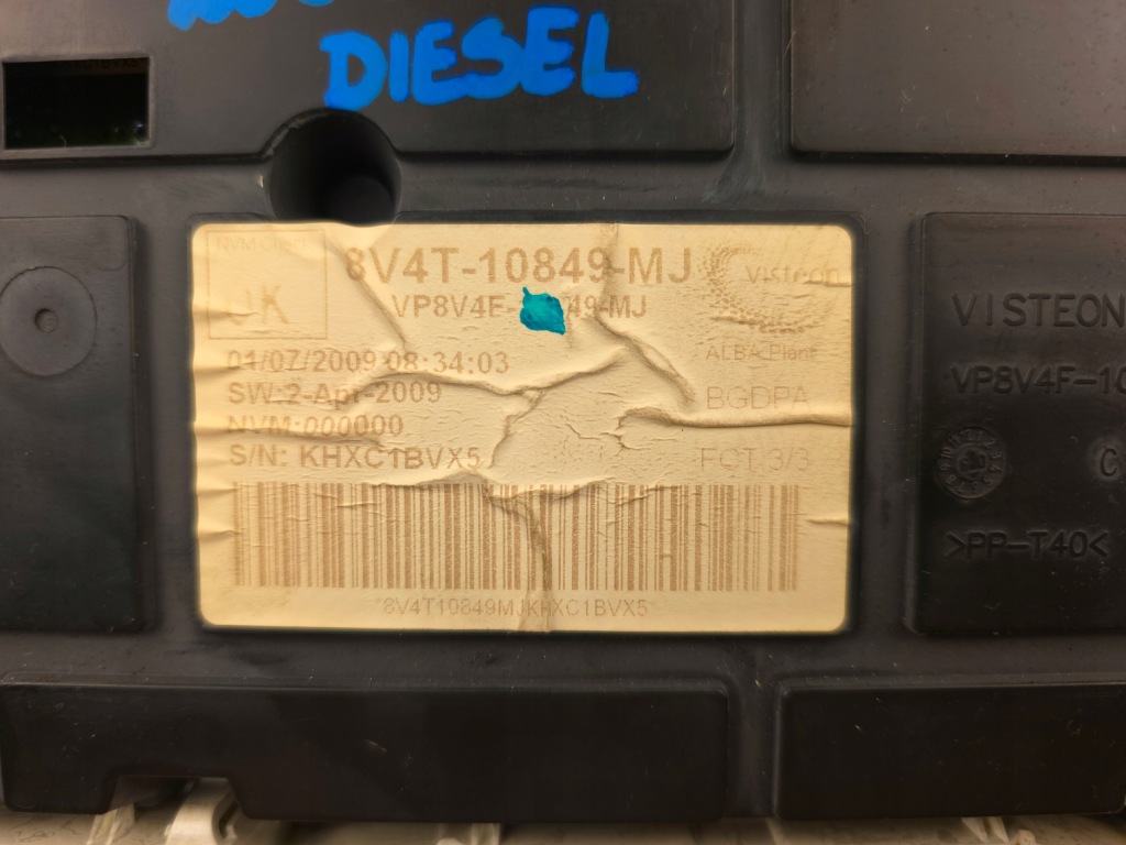 Focus mk2 рестайлинг  c-max 1 fl kuga mk1 панель большой дисплей 2009 год дизель с Разборки