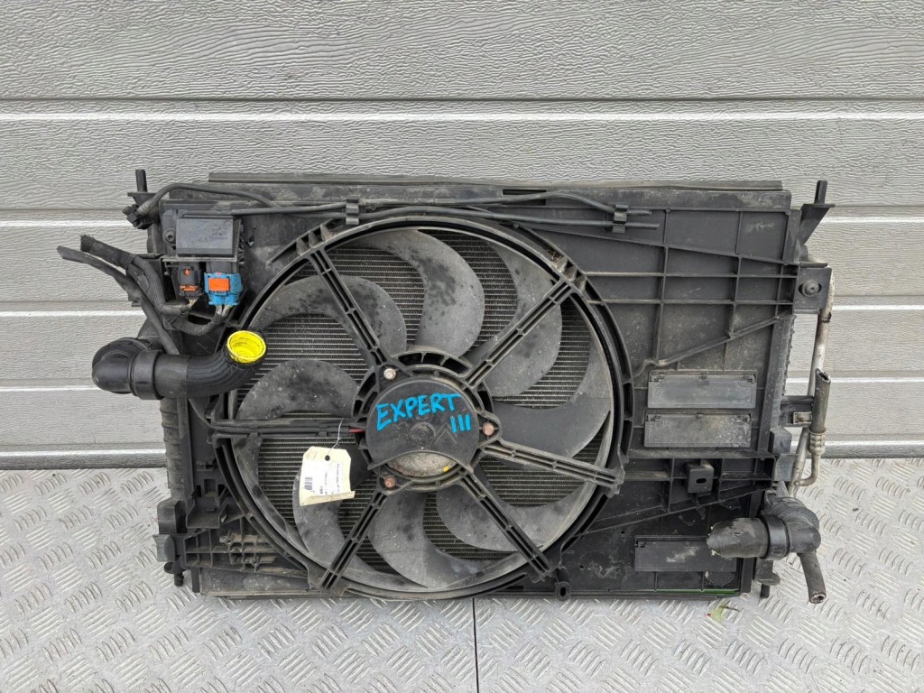 Купить Citroen jumpy 3 expert радиатор комплект вентилятор