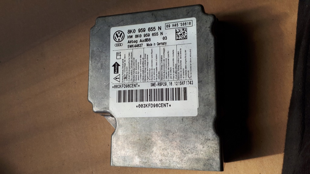 Купить A5 8t рестайлинг  модуль датчик подушка безопасности 8k0959655n a4 b8 q5