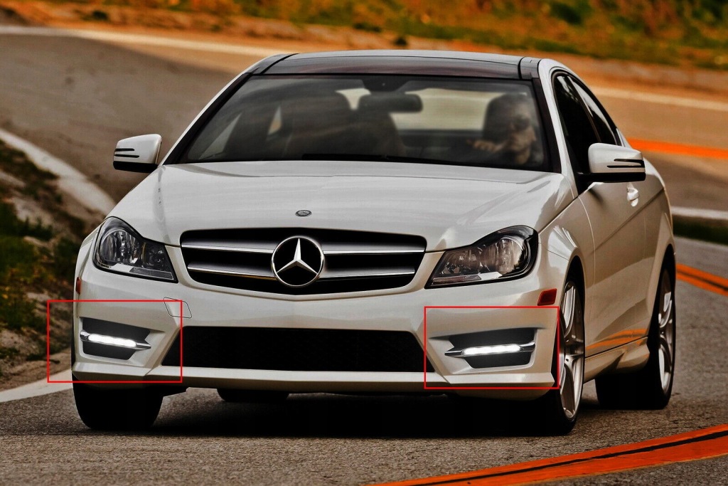 фото №10, Лампа l+p led drl do движение dziennej mercedes w204 w212 r172 a2049068900